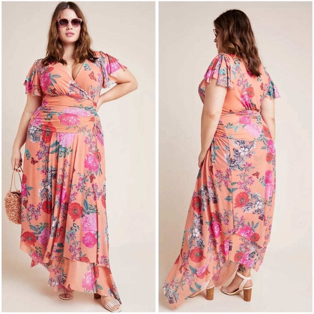 Anthropologie • Maeve Simone Floral Dress